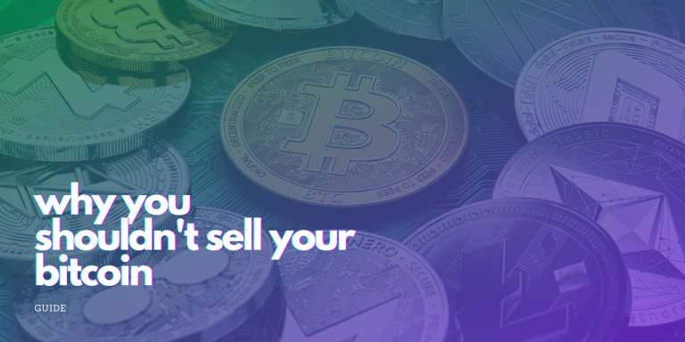 Pourquoi vous ne devriez pas vendre de Bitcoin