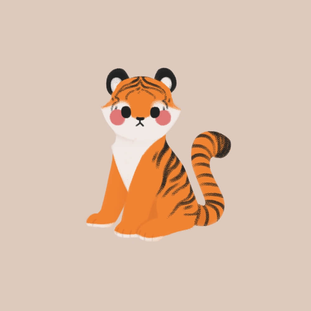 Collection Kute, avec 'Kute Tiger' (Source : Singular)