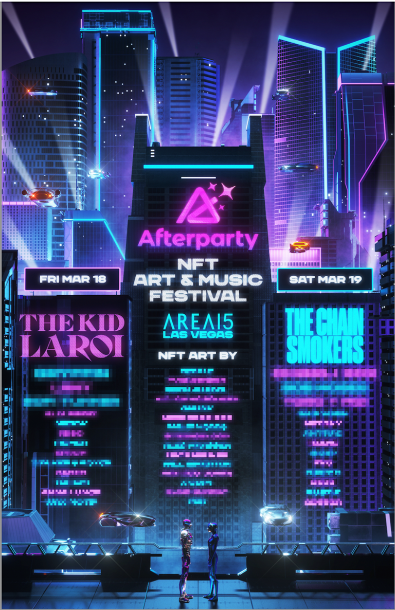 The Chainsmokers et le Kid LAROI en tête d’affiche de la première Afterparty du NFT Festival