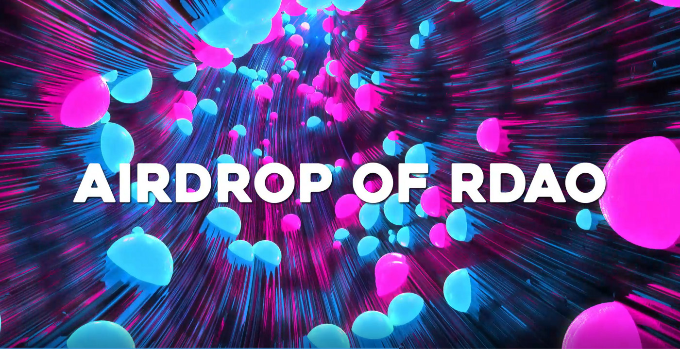 RDAO Airdrop banner