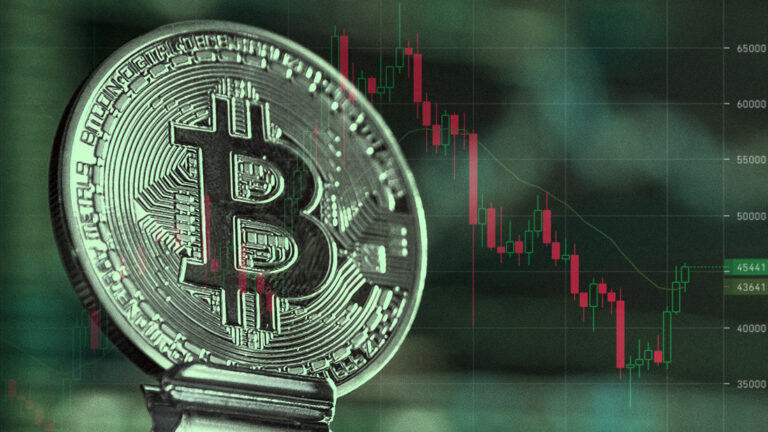 Après avoir rebondi depuis son plus bas niveau de janvier, le bitcoin teste 45 000 $.