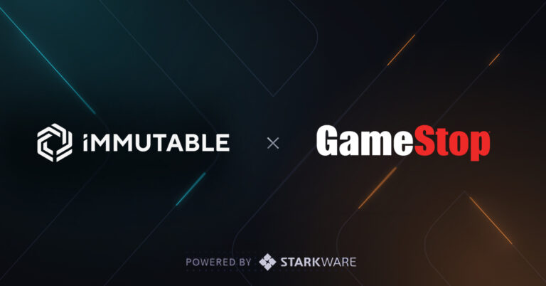 GameStop s’associe à Immutable X pour sa future plate-forme NFT