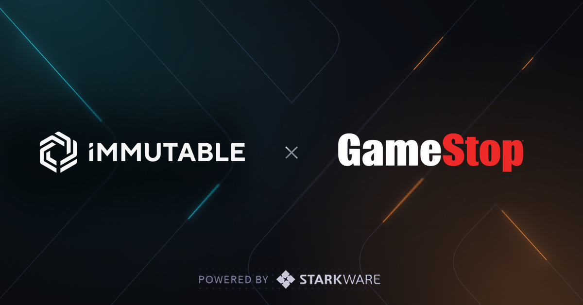 GameStop s'associe à Immutable X pour sa future plate-forme NFT
