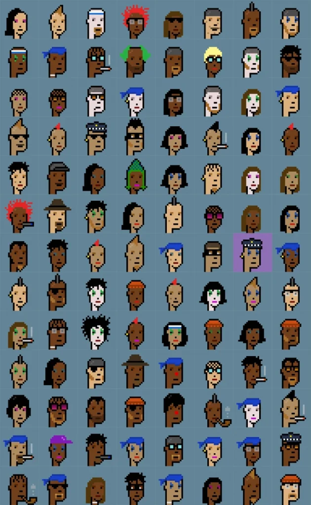 La vente aux enchères 104 CryptoPunks de Sotheby’s est lancée dans l’IRL et le Metaverse