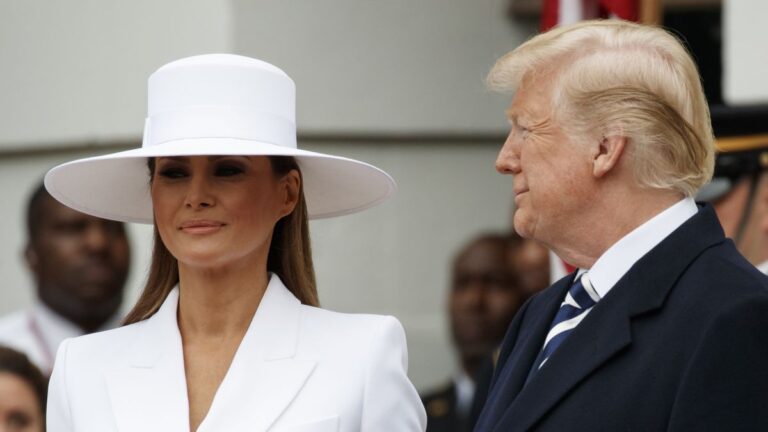 Melania Trump a acheté son propre NFT et la blockchain le prouve