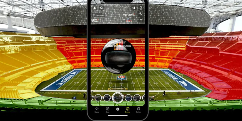 Snap, Verizon Team Up for AR Super Bowl Experience