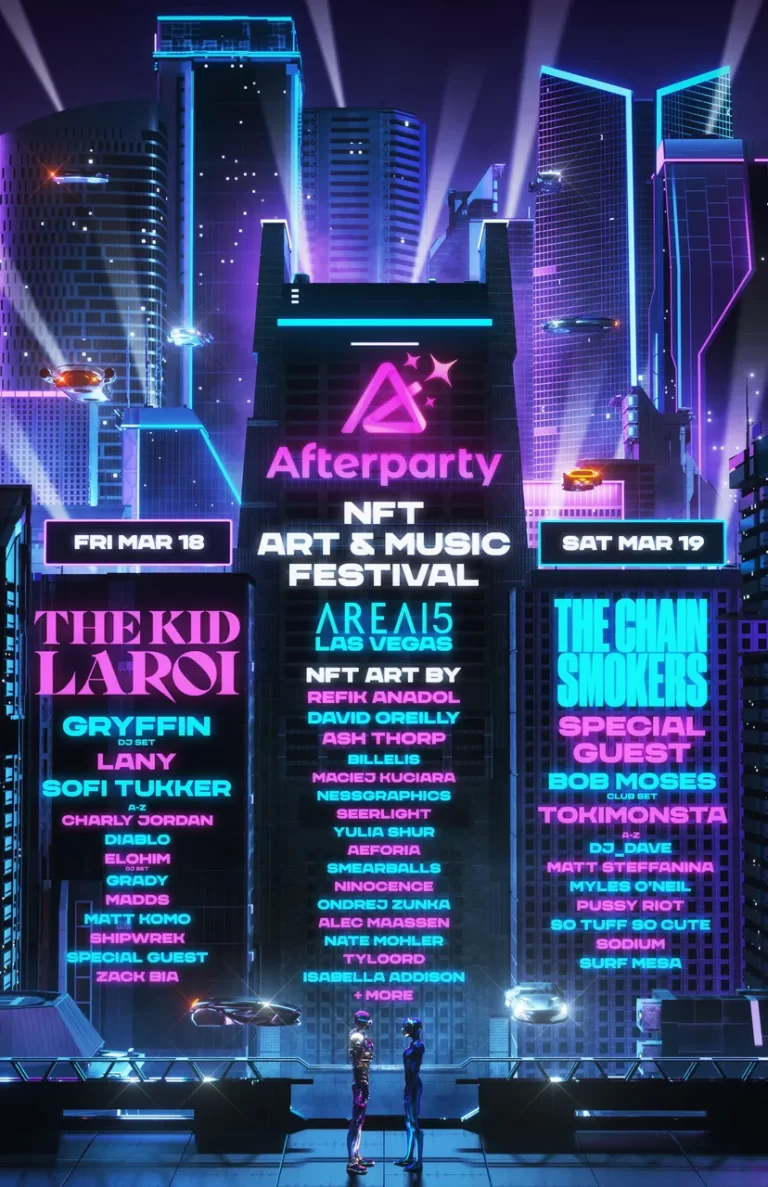 L’AfterParty du festival de musique NFT de Las Vegas présente un programme de premier ordre