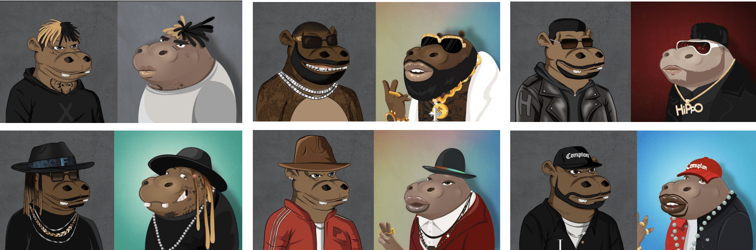 Comparaison côte à côte de Lil Hippo's & Hip Hop Hippos 