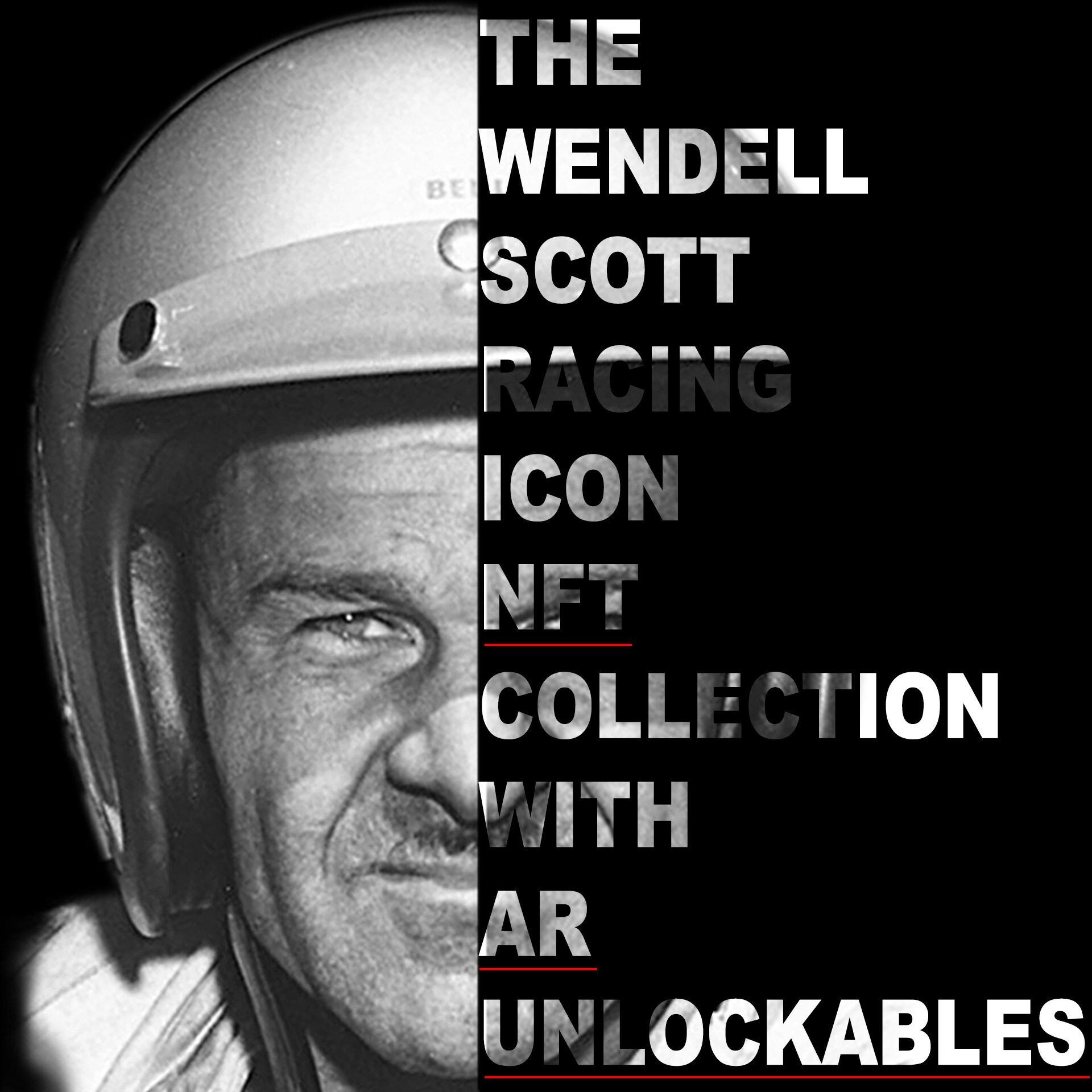 Affiche représentant l'icône NASCAR Wendell Scott