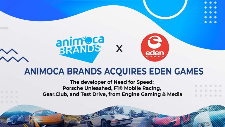 Animoca Brands acquiert Racing Simulator Studio Eden Games