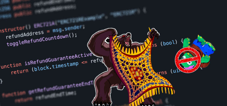 Remboursements NFT – La norme ERC721R NFT deviendra-t-elle la norme anti-traction de tapis ?