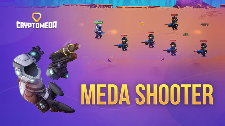 Cryptomeda lance les tournois Meda Shooter et les armes NFT