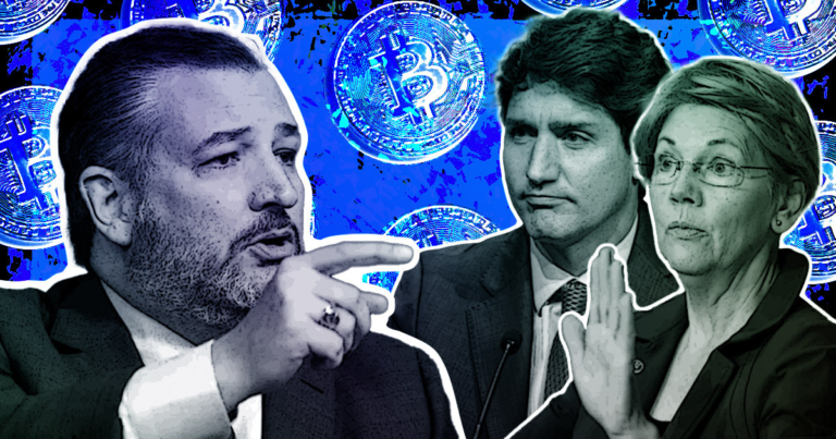 Le sénateur Ted Cruz dit que «la gauche déteste le Bitcoin», met Justin Trudeau et Elizabeth Warren sur le devant de la scène