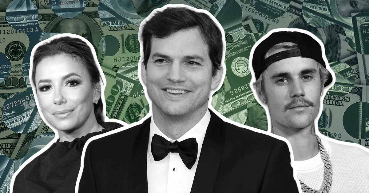 More than 60 celebs invest $87M in MoonPay including Justin Bieber, Ashton Kutcher