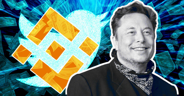 Binance engage 500 millions de dollars pour investir dans Twitter avec Elon Musk