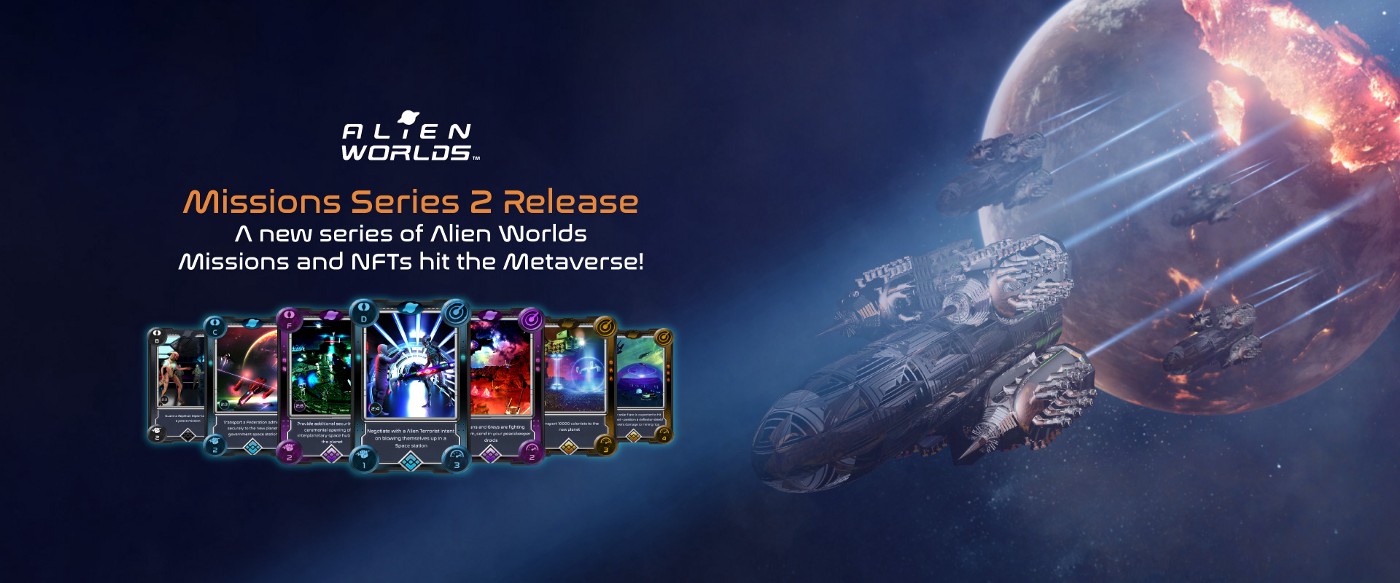 Alien Worlds Mission 2 banner