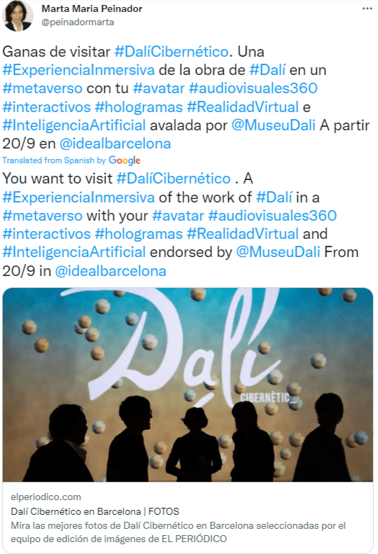 Salvador Dalí entre dans le métaverse avec une exposition d'art immersive