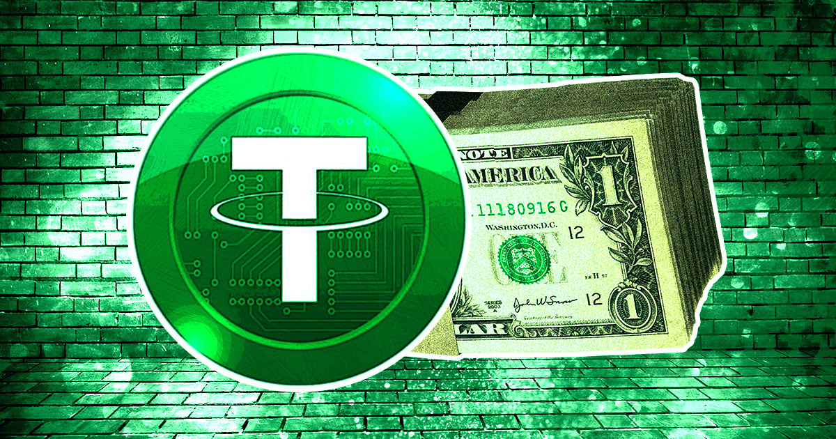 You can redeem Tether USDT 1:1 on tether.to but there’s a catch