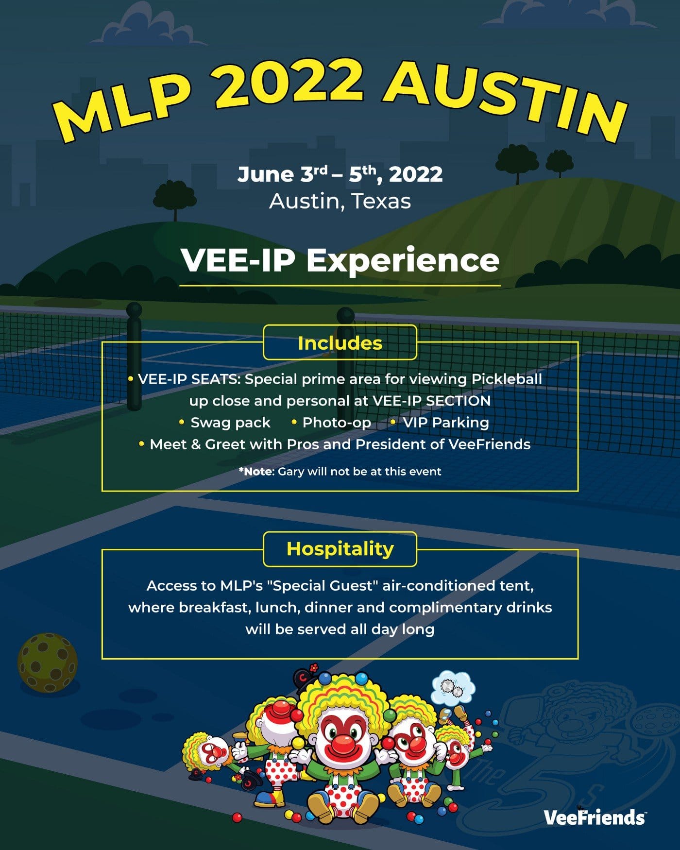 VeeFriends lance un événement «Vee-IP» à la Major League Pickleball Austin