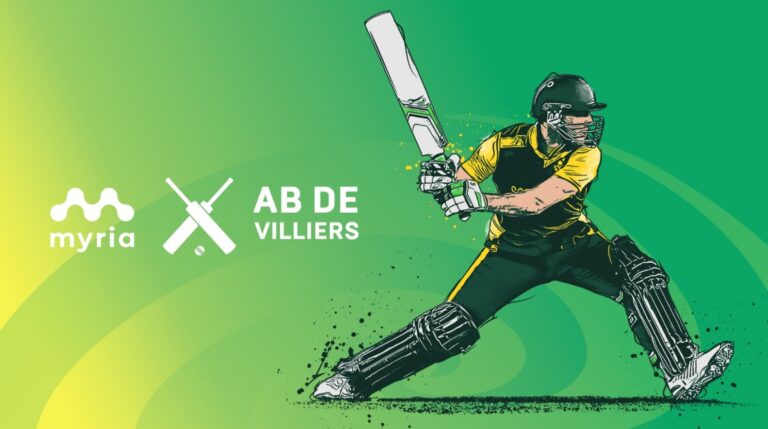 Myria s’associe à l’AB de Villiers pour lancer un jeu de cricket Play-to-Earn
