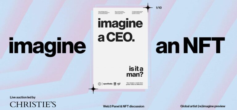 Des affiches d’art ‘IMAGINE’ seront mises aux enchères en tant que NFT pour la charité