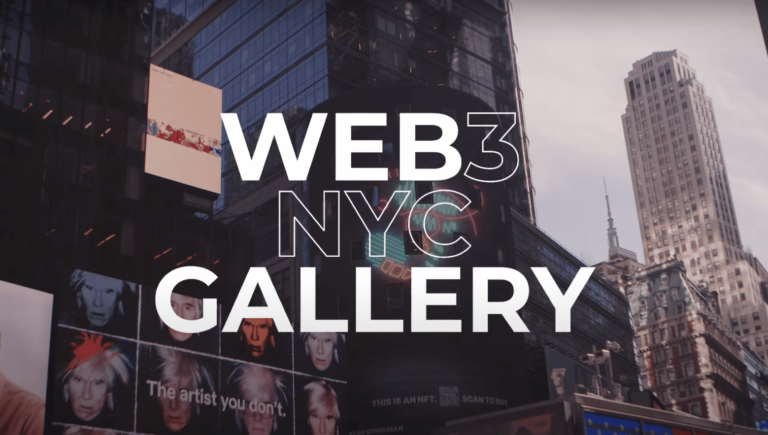 ￼La nouvelle Galerie Web3 NYC offre la possibilité à quiconque dans le monde d’exposer son art sur l’une des avenues les plus populaires au monde.
