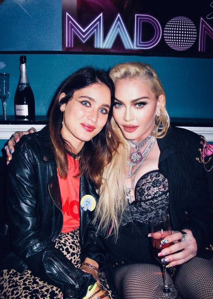 Yam Karkai et Madonna à l'événement World of Women à NFT NYC