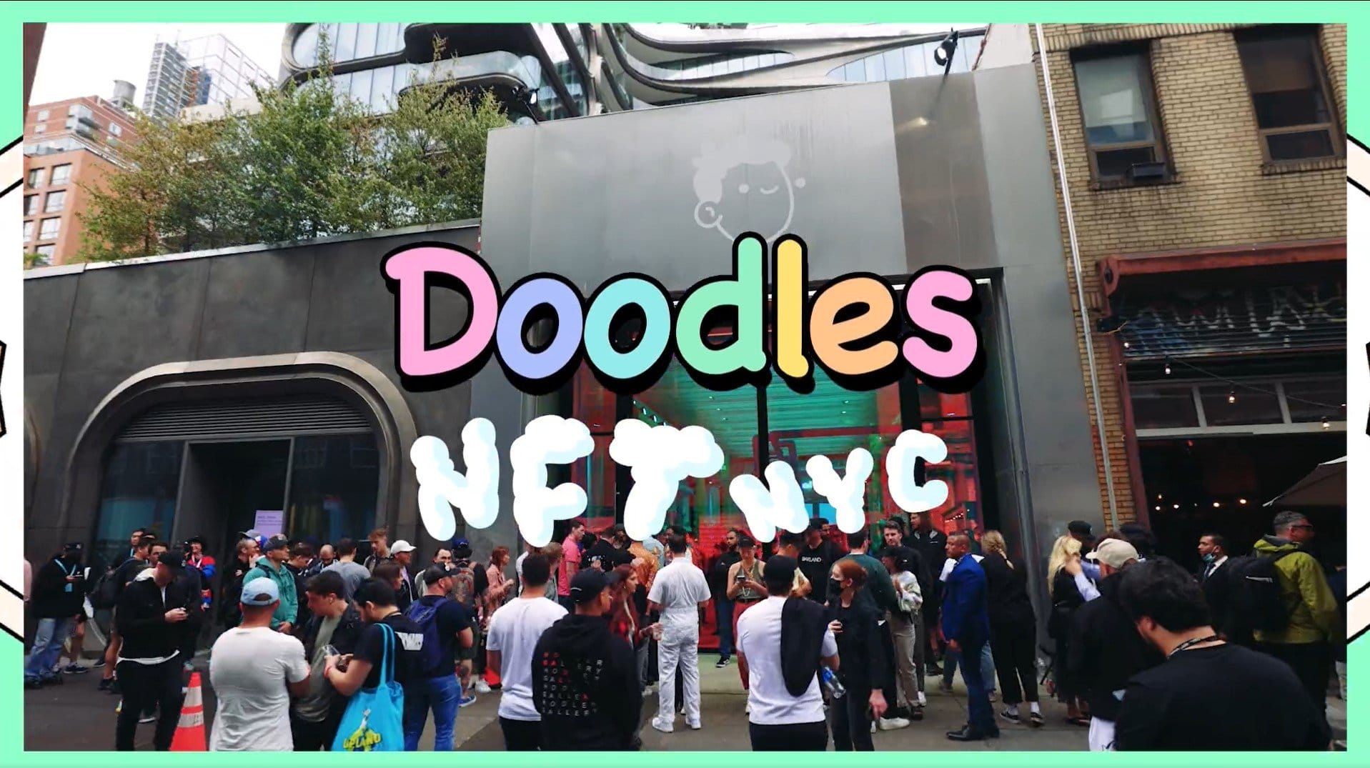 Activation des doodles à NFT NYC