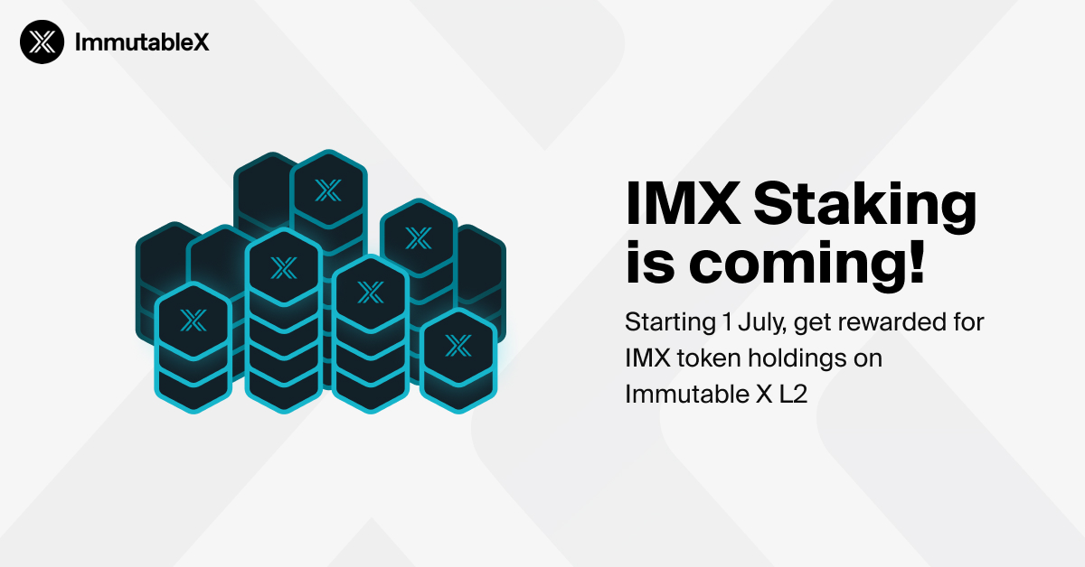 IMX staking banner