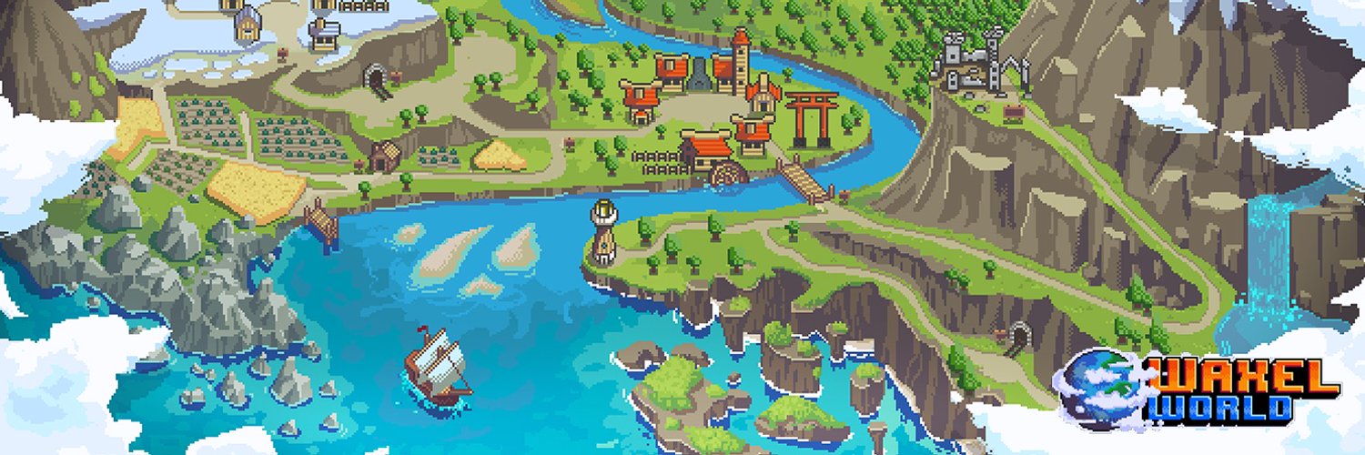 Waxel World banner