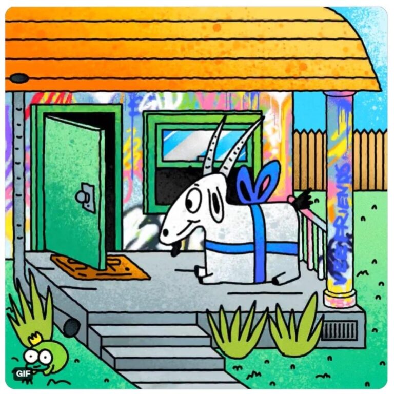 FrankyNines x VeeFriends collaborent sur Gift Goat Gift #7