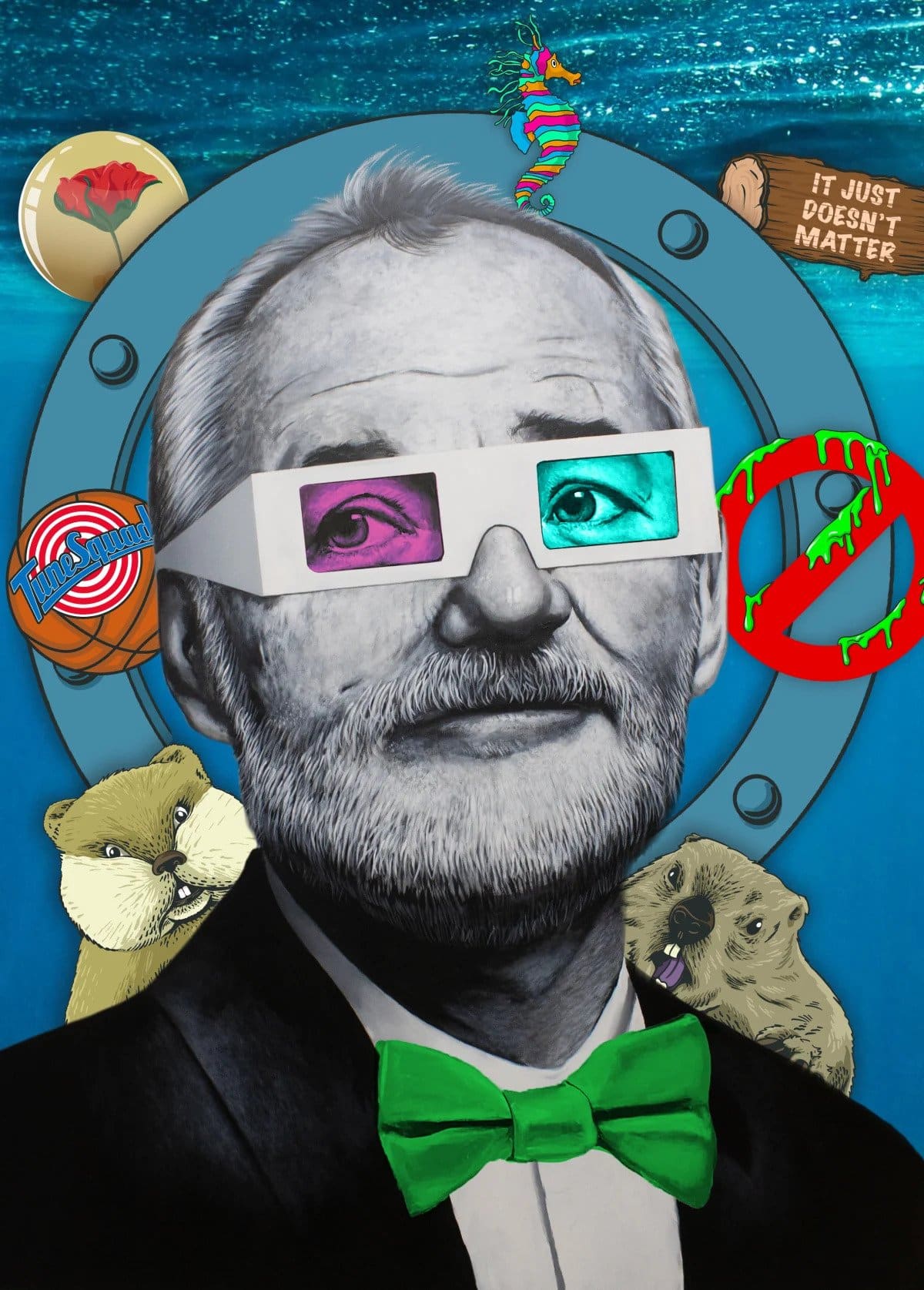 Bill Murray NFT art