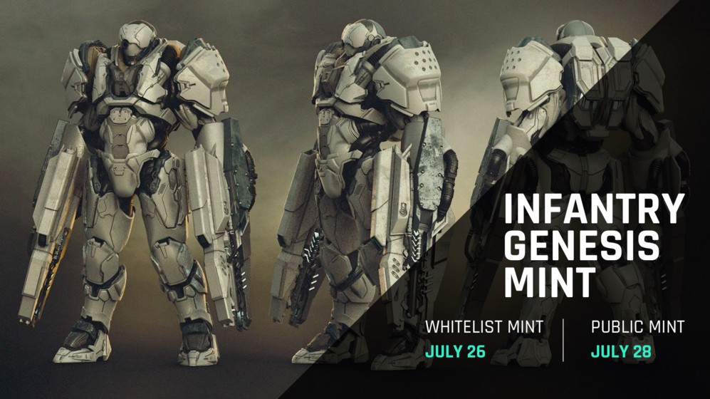 MetalCore Infantry mint banner