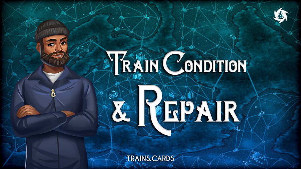 Train of the Century repairs banner