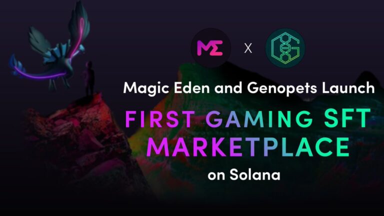 Genopets s’associe à Magic Eden pour SFT Marketplace