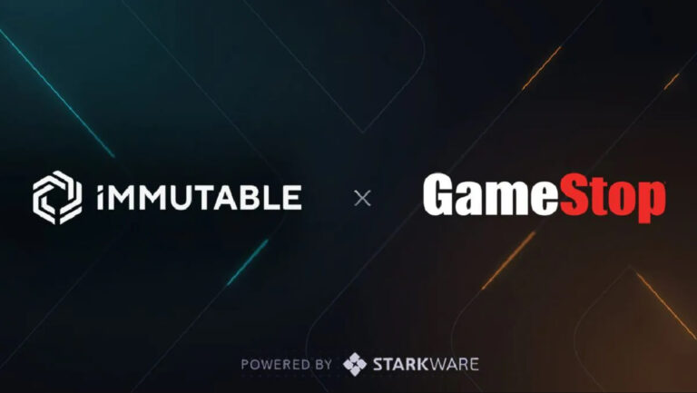 Le portefeuille GameStop est maintenant disponible sur Immutable X