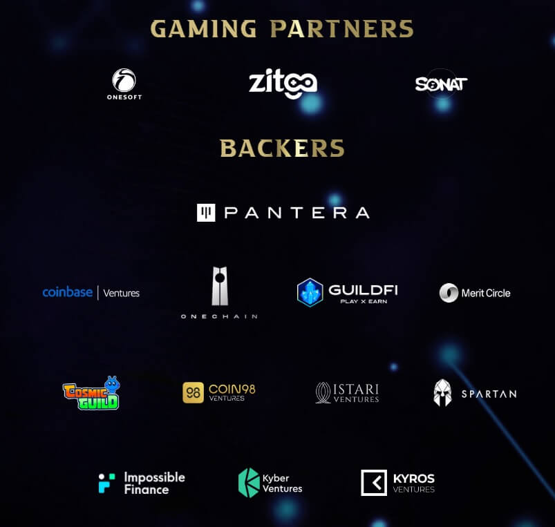 Partenaires et contributeurs de Summoners Arena Gaming