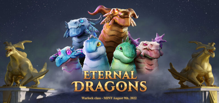 Eternal Dragons Roar Mechanics et annonce NFT Mint