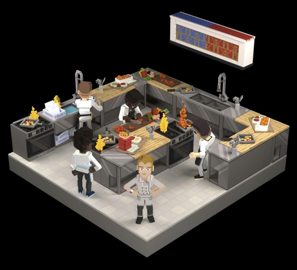 Hell's Kitchen dans le gameplay du bac à sable