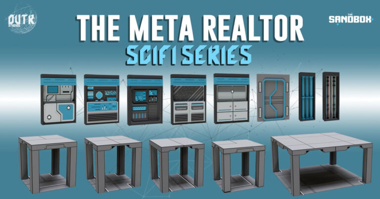 Série MetaRealtor Sci-fi NFT sur le marché Sandbox