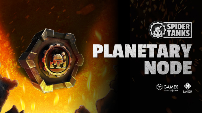 Spider Tanks Planetary Node banner