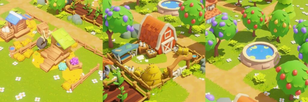 Gameplay de la version mobile de DeFi Land