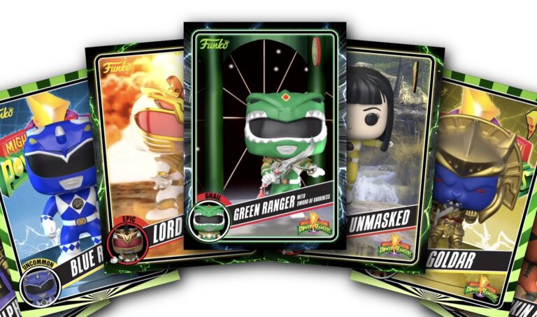 Funko va lancer la pop numérique Power Rangers sur Droppp