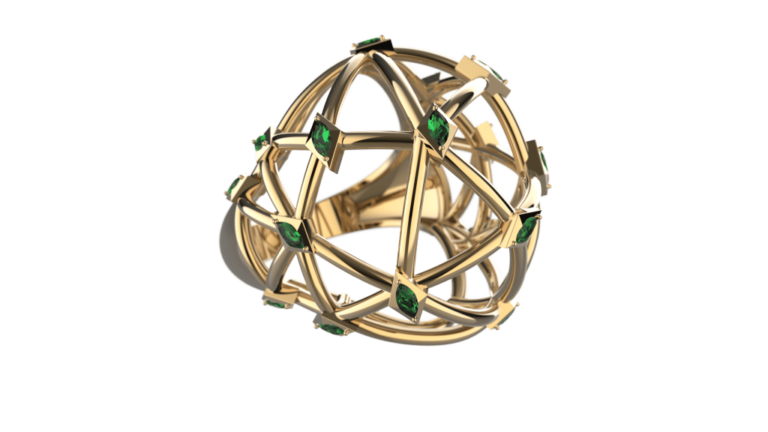 Une bague Phygital sera vendue dans le cadre de la vente aux enchères « Art As Jewelry As Art » de Sotheby’s NY