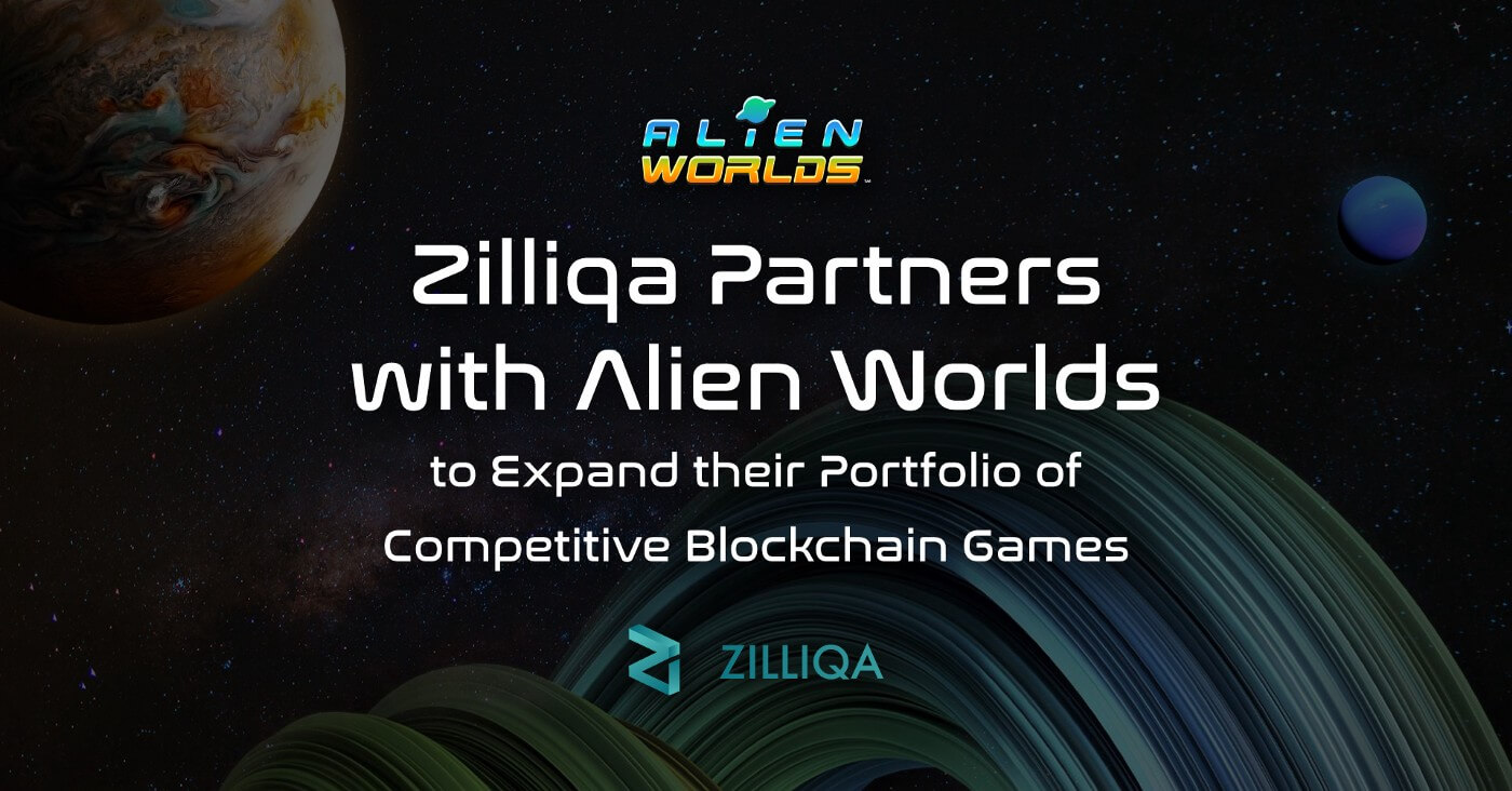 Zilliqa Blockchain Partners with Alien Worlds