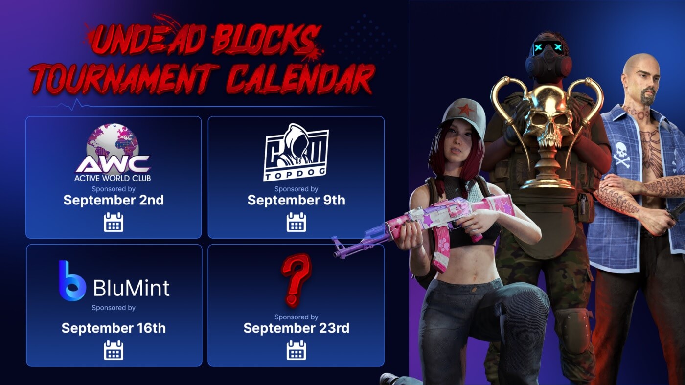 Undead Blocks September Tournaments