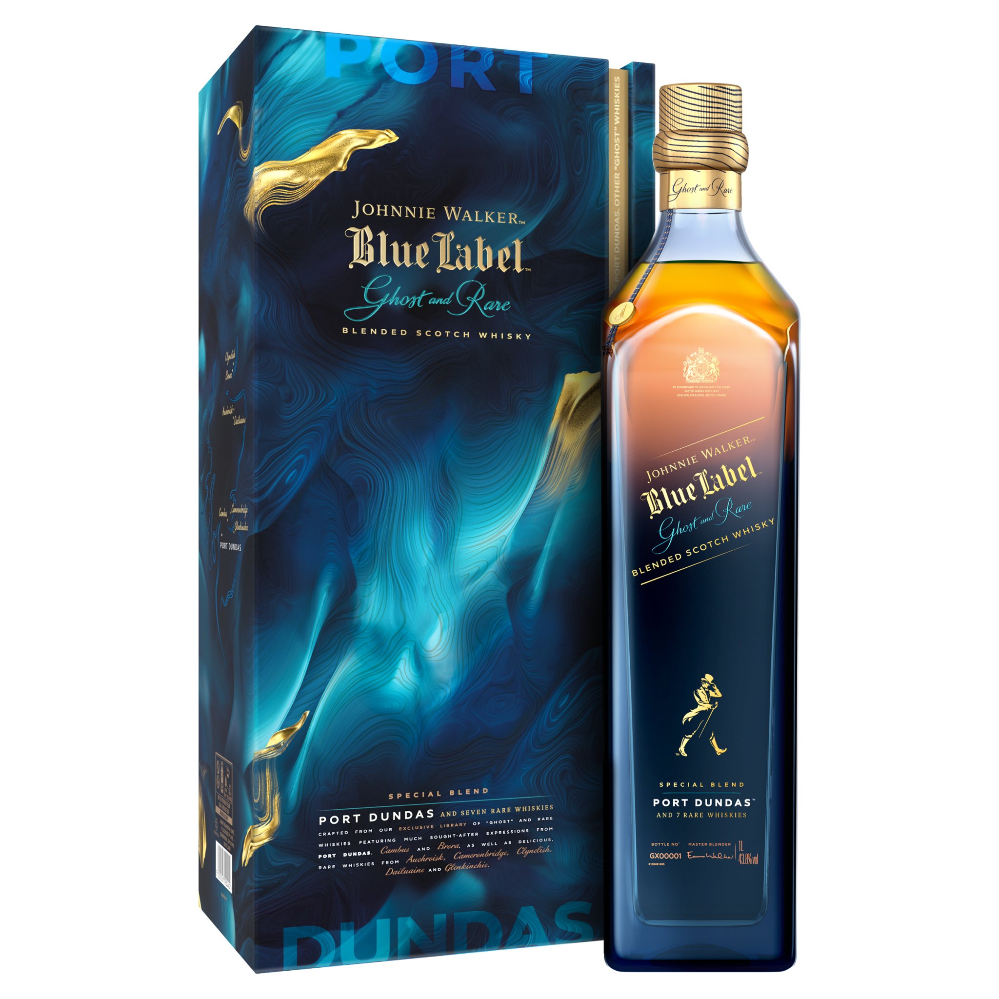 Bouteille de whisky Johnnie Walker 