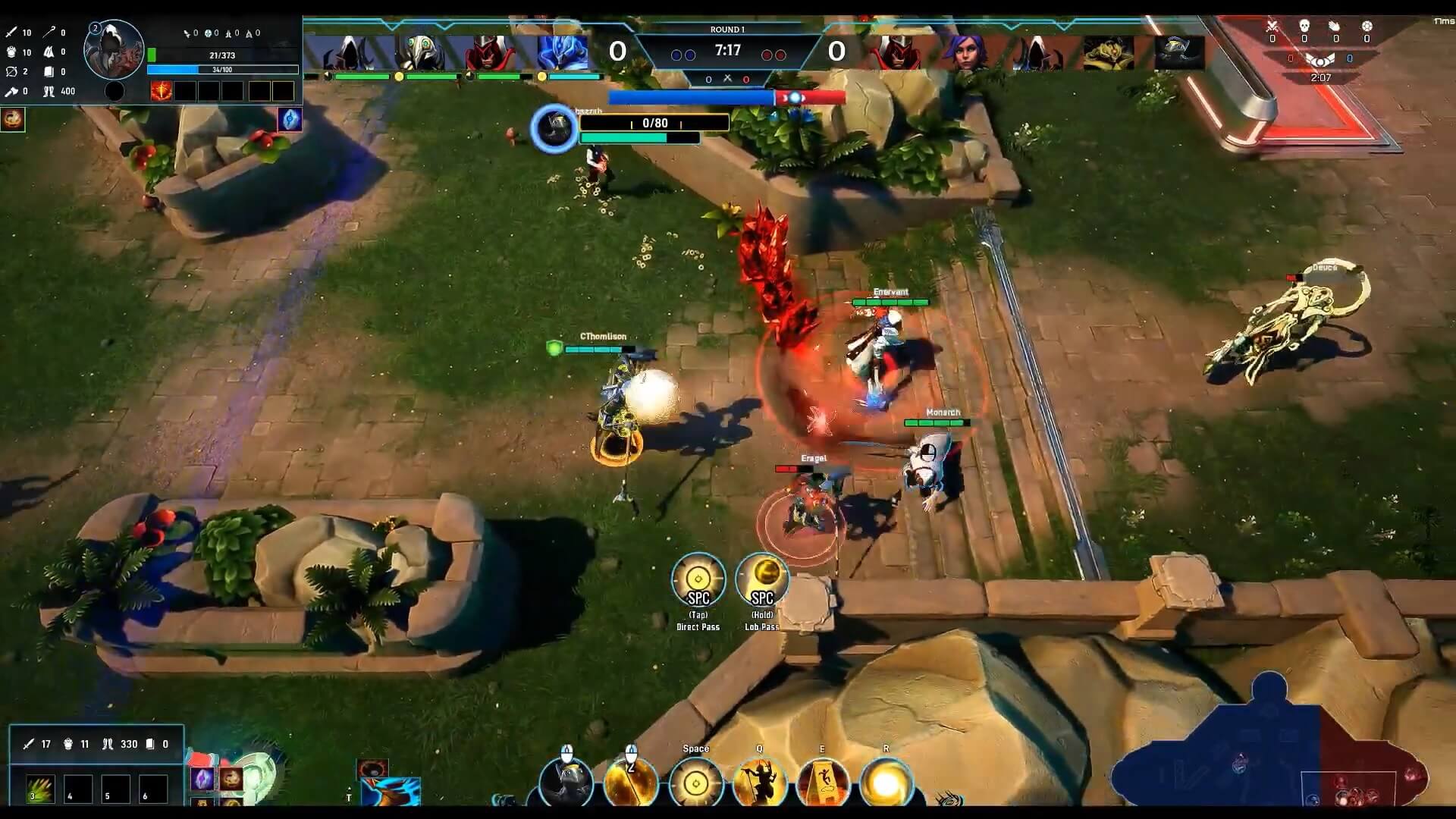 Gameplay d'Edenbrawl