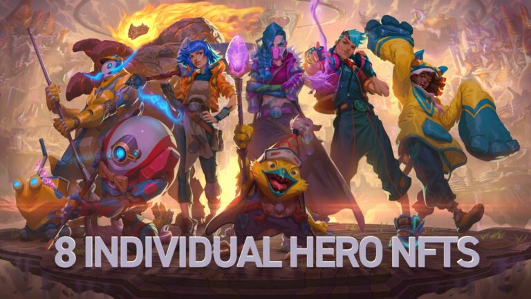 Vente de la collection Sparkadia Origin Hero