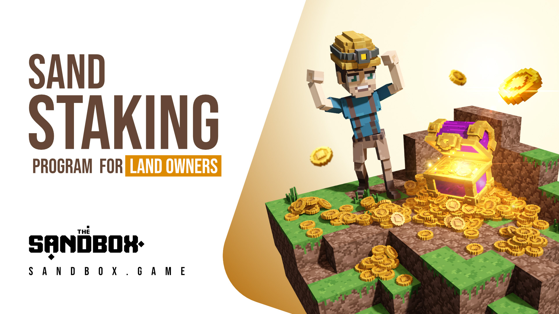 Sandbox staking banner